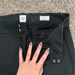 GAP Black and White Polka Dot Trousers